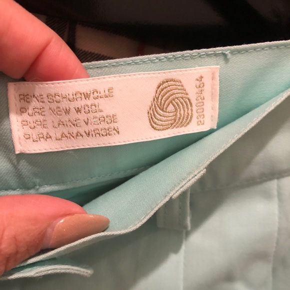 Escada mint new wool trousers - Picture 4 of 5